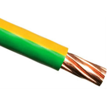 cable eléctrico amarillo / verde conductor de cobre1.5 2.5 4 6 10 12 14 1 6 mm2